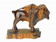 View Buffalo with detail on base
