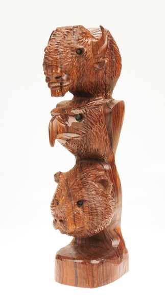 View Buffalo-Eagle-Bear Totem