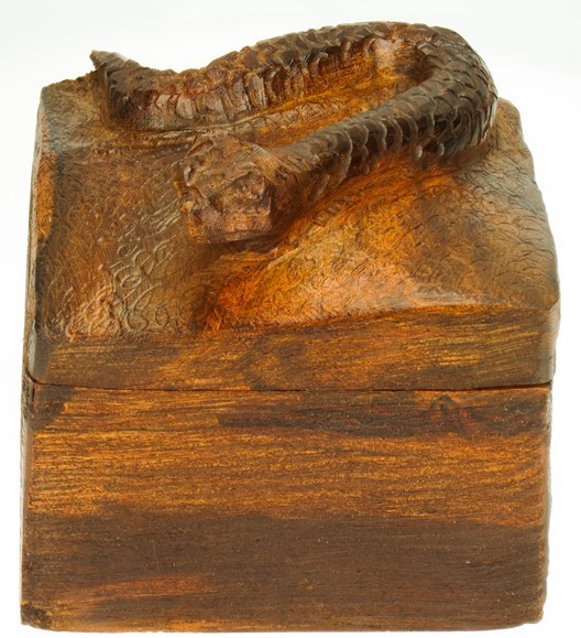 View Rustic Snake Box