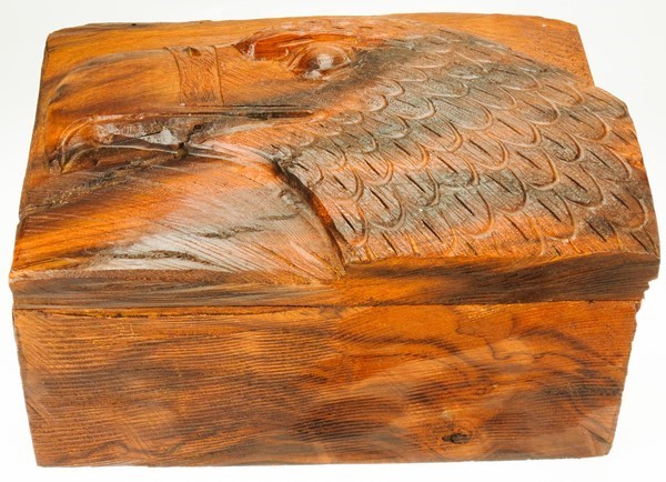View Rustic Eagle Box