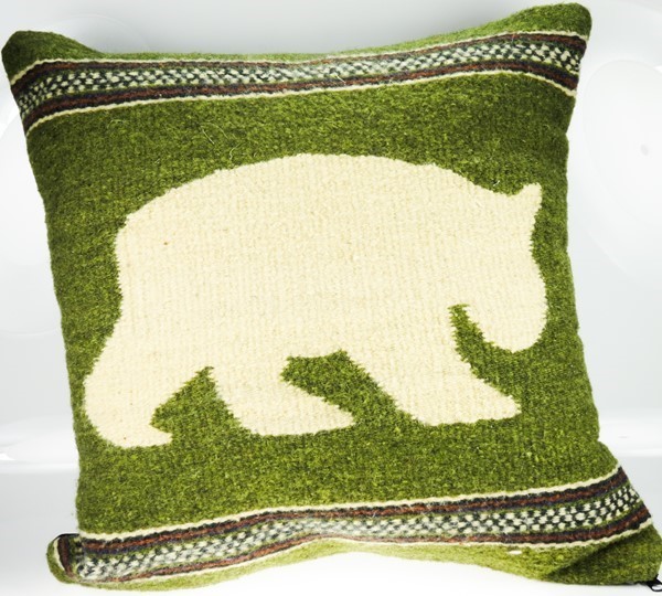 View Zapotec Black Bear Pillow