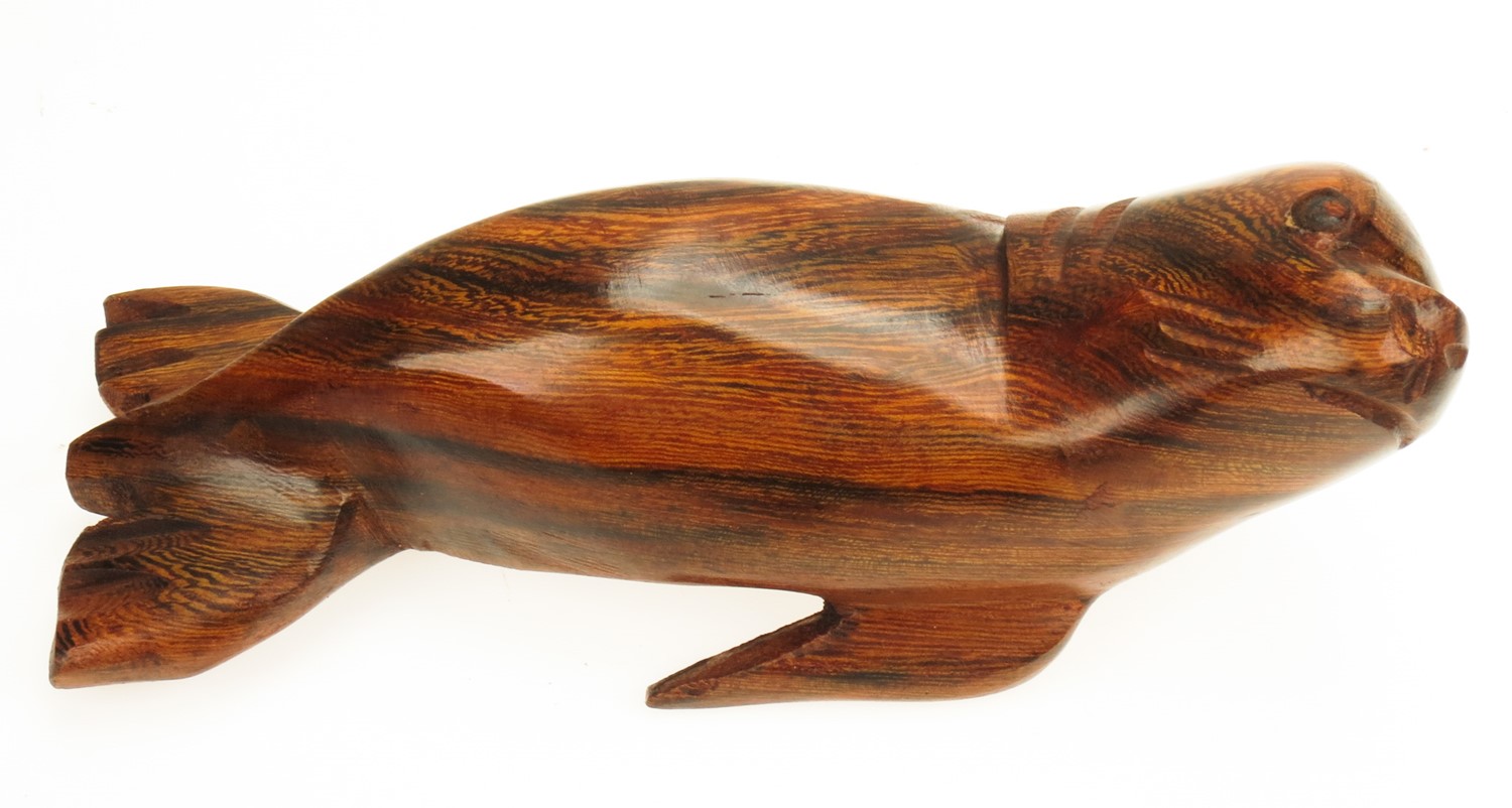 Seal Ironwood Carving EarthView